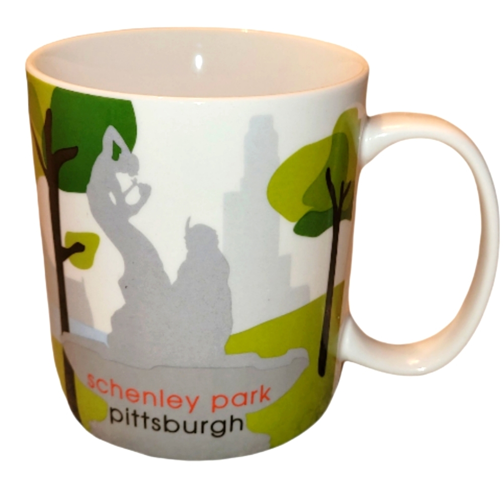 2007 Starbucks Mug Pittsburgh Schenley Park, 18 fl oz